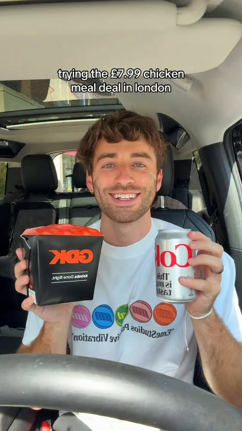 Instagram post by @touchdalight for German Doner Kebab. Caption reads: [...] you believe this is only £7.99? 🤯....