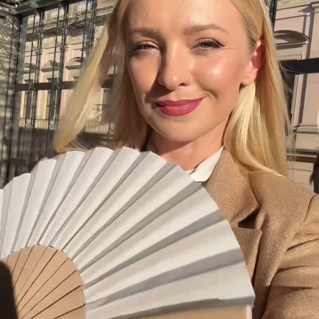 Instagram post by @kurdejszatan for Marc Cain. Caption reads: Marc Cain moments🫶🏼

Thank You Marc Cain team....