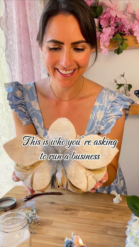 Instagram post by @the.sourdough.mama for Intuit QuickBooks. Caption reads: #Ad Shoutout to Intuit @quickbooks for saving my....