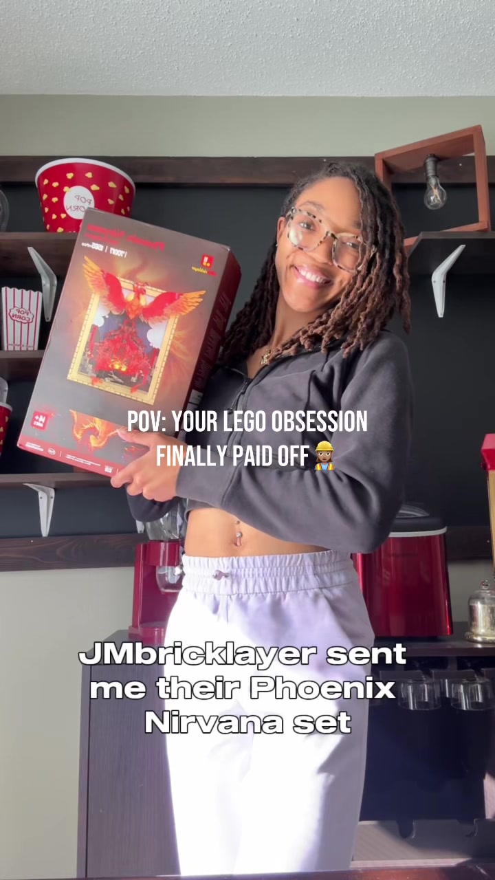 TikTok post by @itscmillie for Jmbricklayer. Caption reads: [...] with toy bricks🫶🏼 Thank you @JMBricklayer....