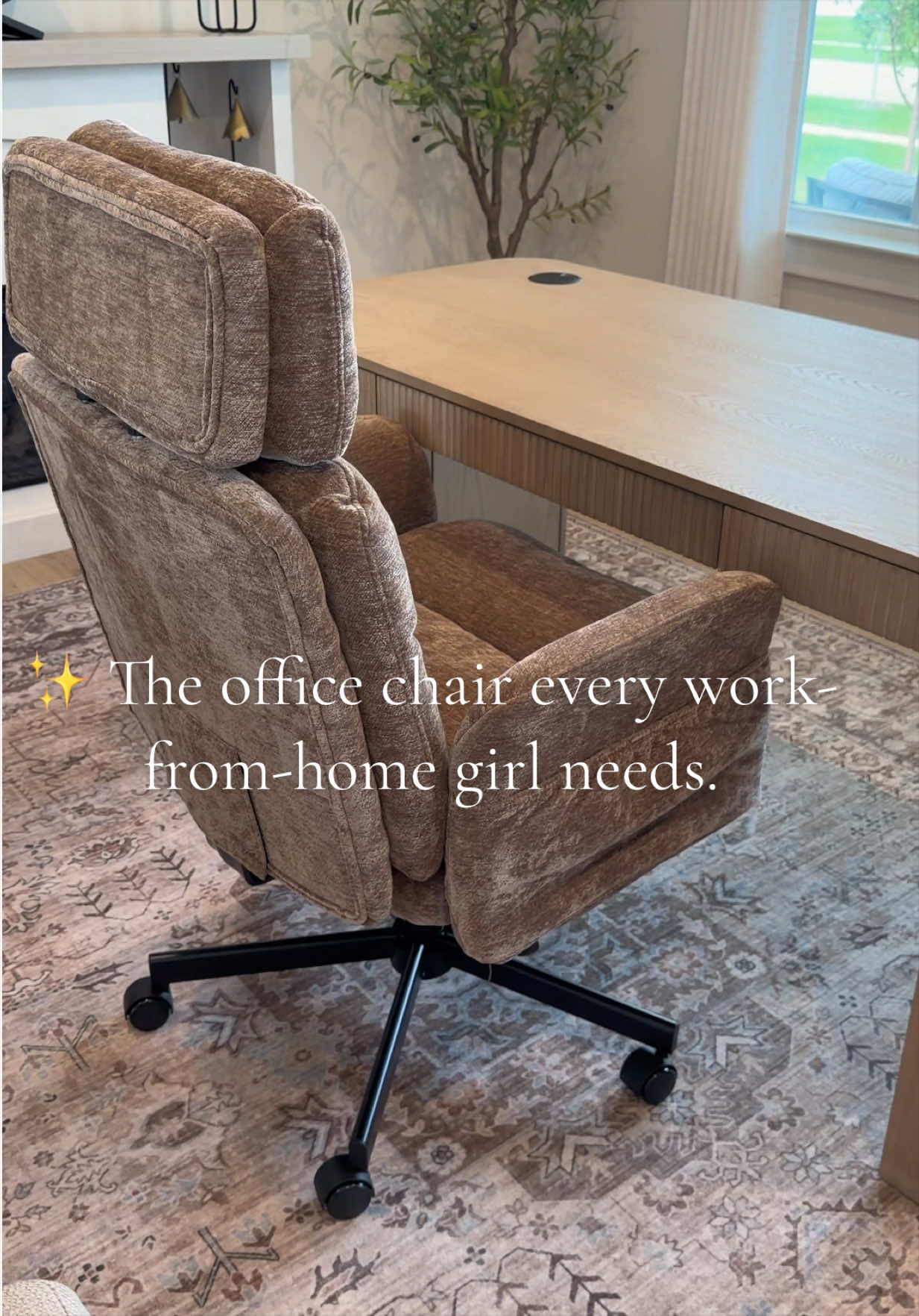TikTok post by @jennyb.homes for Vabches. Caption reads: [...] enough to sit cross-legged all day 🤍....