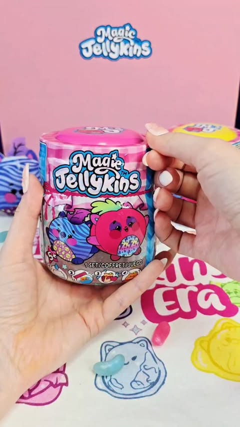 Instagram post by @tanjastoysreview for Spin Master. Caption reads: [...] @magicjellykins @mira_pr_management....