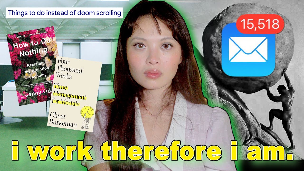 YouTube post by @gremlita for Washington Post. Caption reads: You Don't Need To Be Productive.