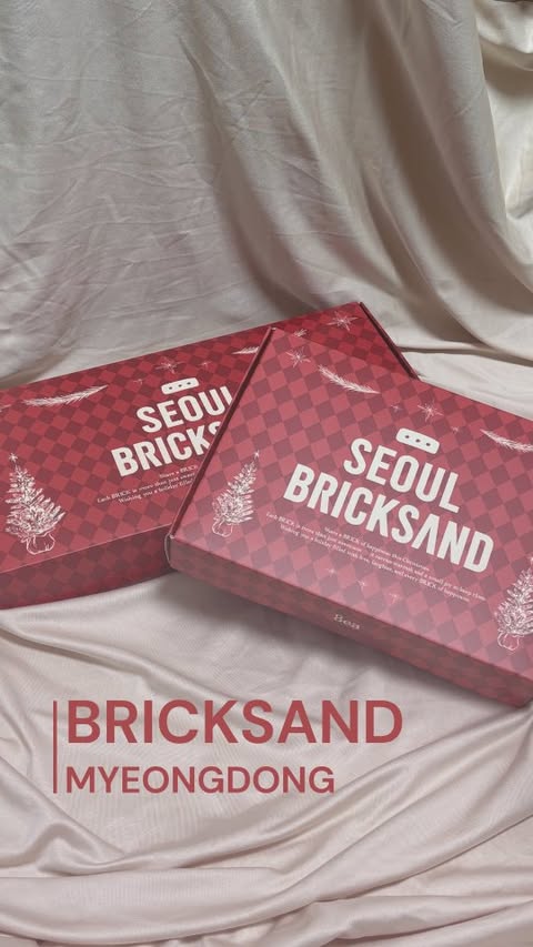 Instagram post by @glow_blog_k for Exprive. Caption reads: I visited Bricksand Myeongdong, one of the most....