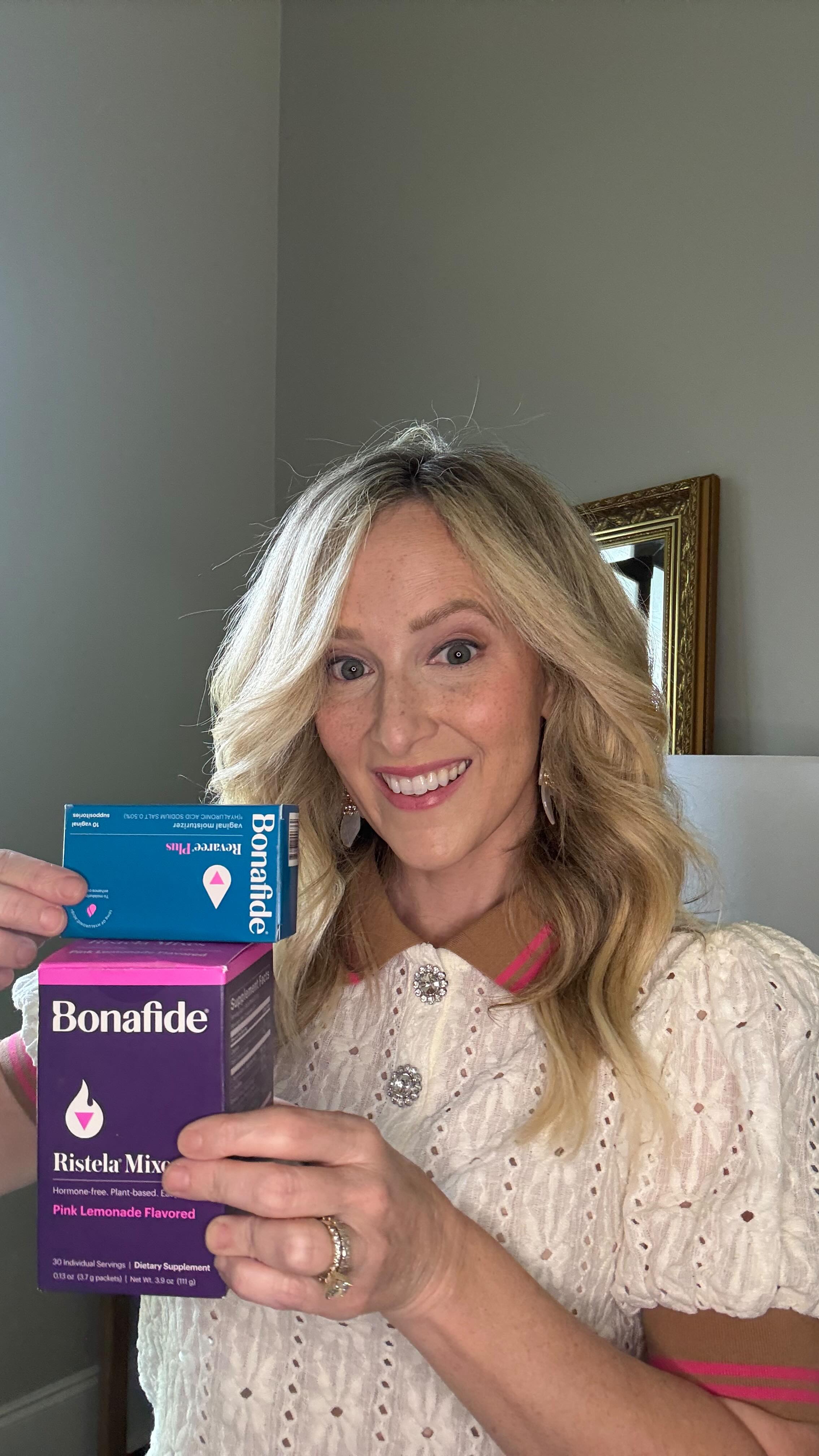 Instagram post by @ohheybreastie for Bonafide. Caption reads: #ad What do a fork & intimacy have in common?....