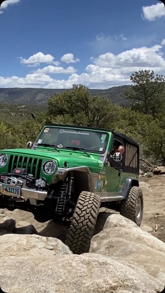 Instagram post by @tetonfamilyadventures for PRP Seats. Caption reads: [...] @buckstoptruckware @trbeadlocks @prpseats....