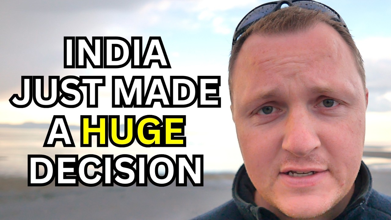 YouTube post by @PaulJWarburg for Wise. Caption reads: Why India is Suddenly Abandoning Russia.
