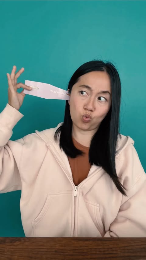 Instagram post by @karenxcheng for Discover. Caption reads: Testing a stop motion idea for @Discover....