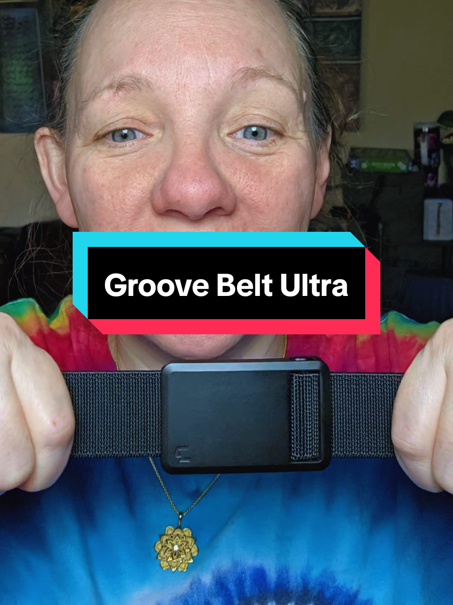 TikTok post by @highvibe44 for Groove Life. Caption reads: This belt has gone viral for a reason! @Groove....