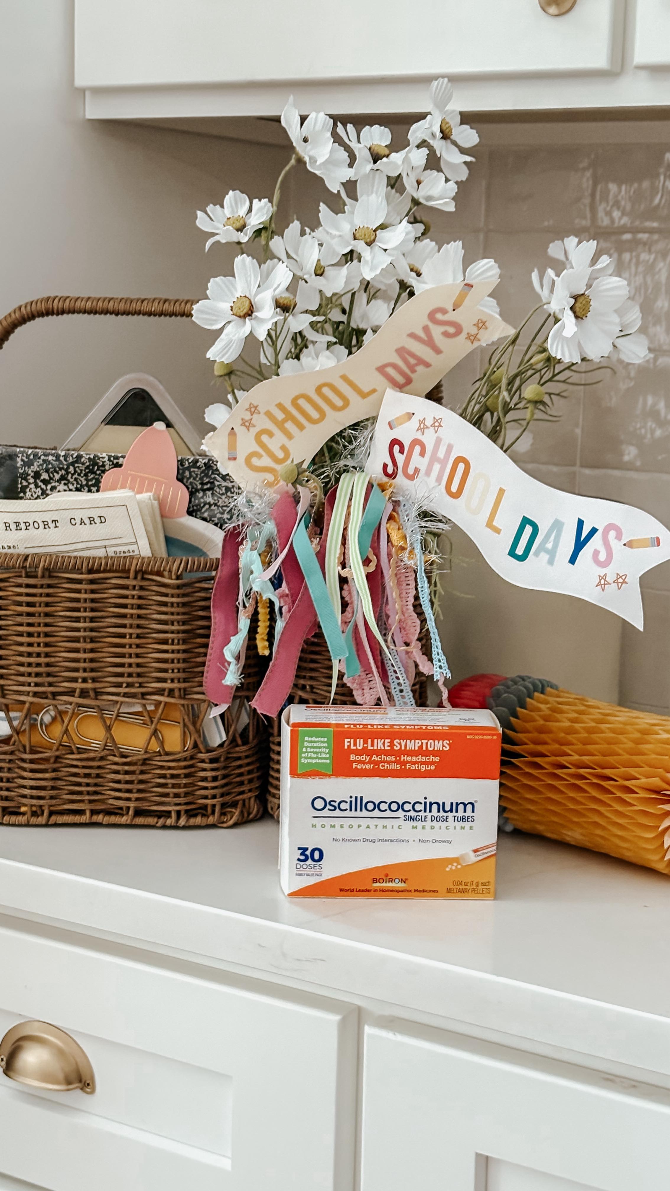 Instagram post by @stephleighworthy for BoironUSA. Caption reads: #ad Flu season doesn’t stand a chance in this....