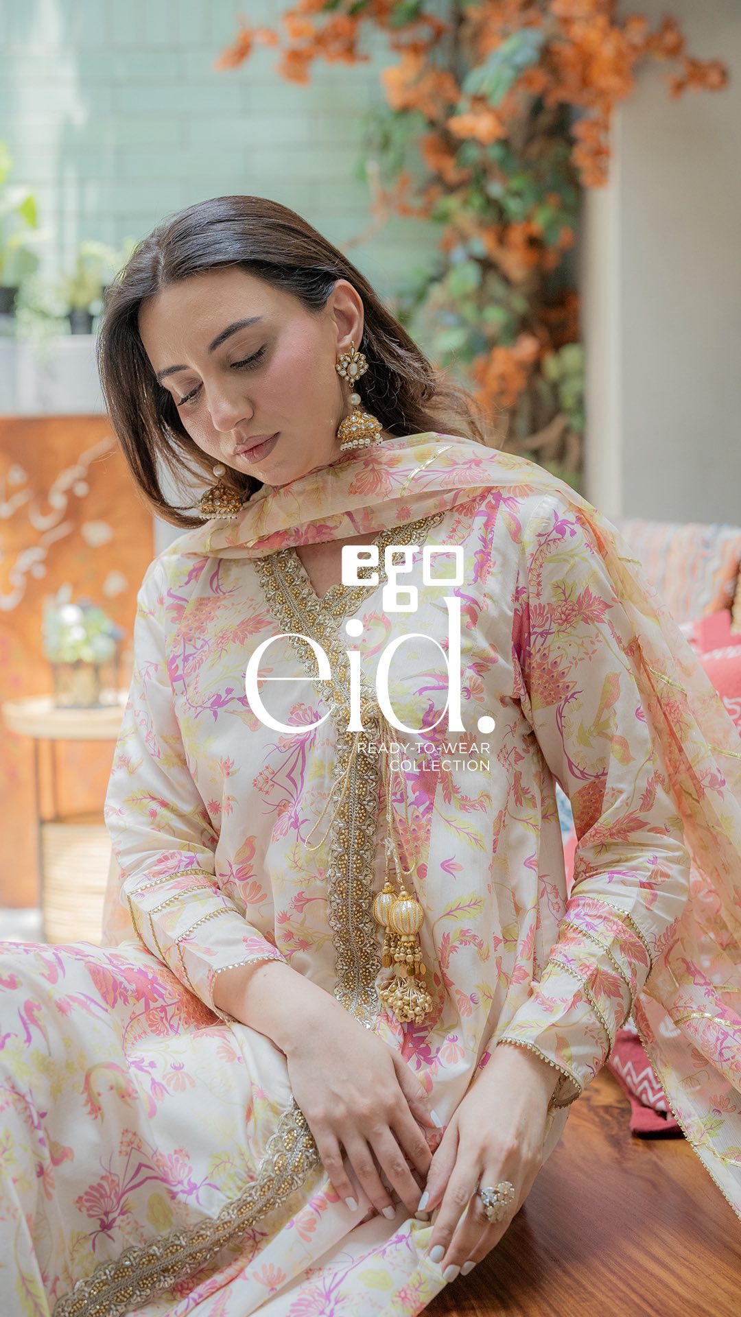 Instagram post by @dearwalletpk for EGO. Caption reads: Festive Eid mixtape ft. @wear.ego....