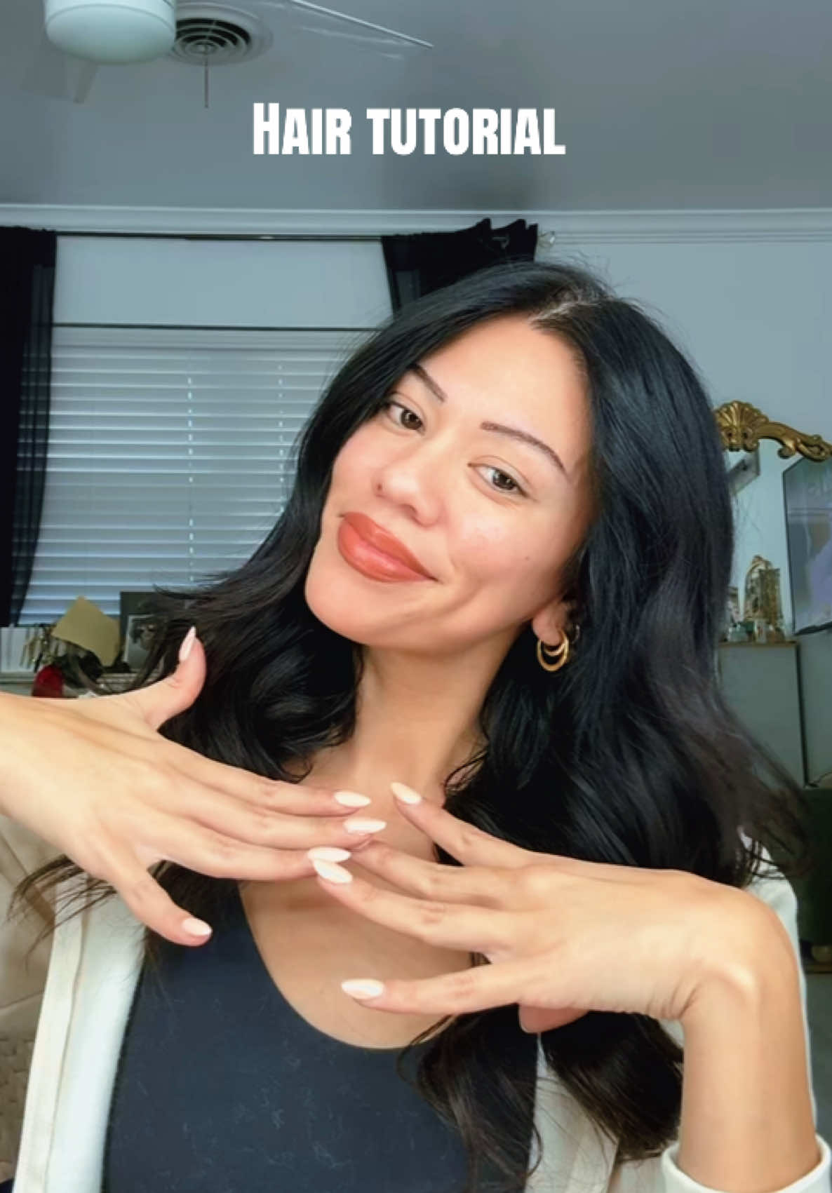 TikTok post by @meganvershan for T3 Micro. Caption reads: Go to curls using my @T3 Micro switch kit trio ✨....