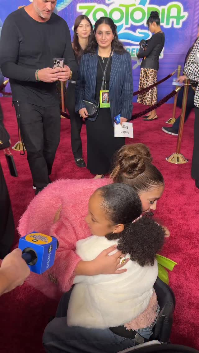 Instagram post by @cesilycollette for Good Morning America. Caption reads: We want to be like them when we grow up!....