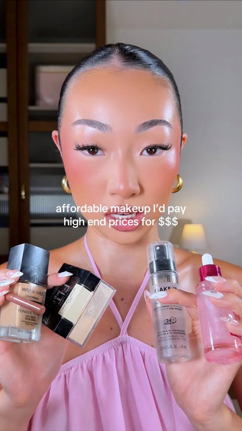 Instagram post by @itsbabykelz for Walmart. Caption reads: baddies on a budget come to the front 🫵....