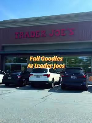 TikTok post by @keonasdeals for Trader Joe's. Caption reads: @Trader Joe's has a lotttt of fall goodies, [...].