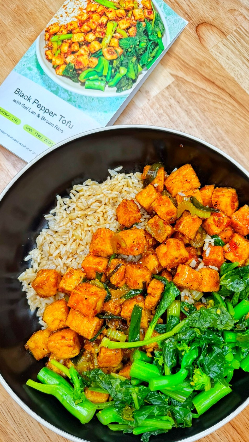 Instagram post by @msvegan for Purple Carrot. Caption reads: Plant Based made simple with @purplecarrotxo 🥕....