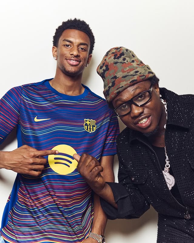Instagram post by @alejandrobalde for Spotify. Caption reads: [...] 💥 Watch “Pre-Game Mixtape” now on Spotify.....