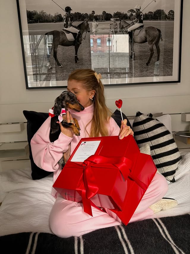 Instagram post by @halleykmcg for Anthropologie. Caption reads: [...] for galentine’s day 💌 shout out....