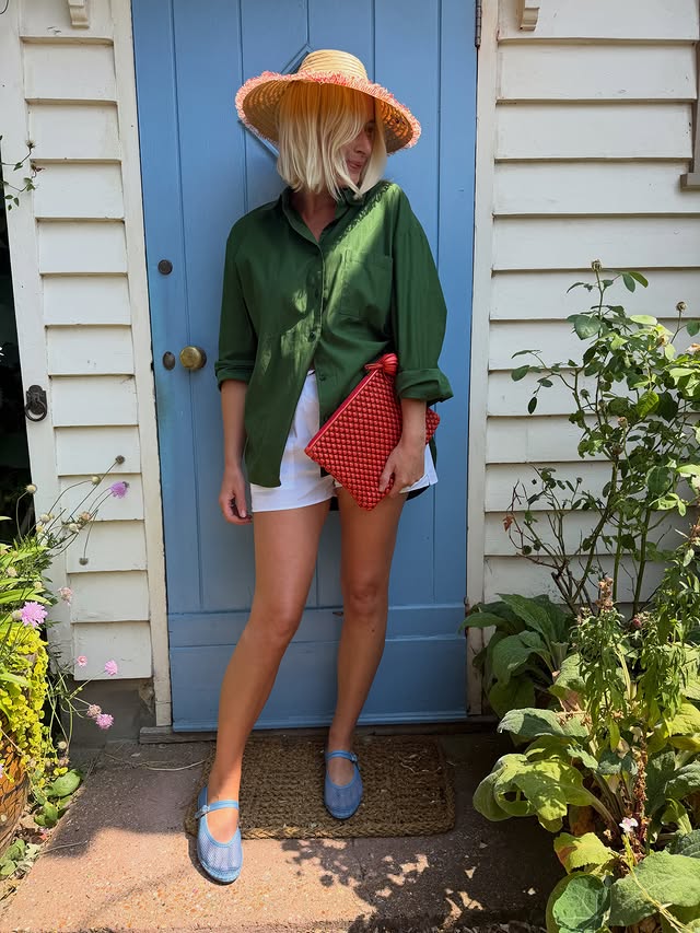 Instagram post by @genevieve__harris for John Lewis & Partners. Caption reads: A very busy week at home and in London, the....