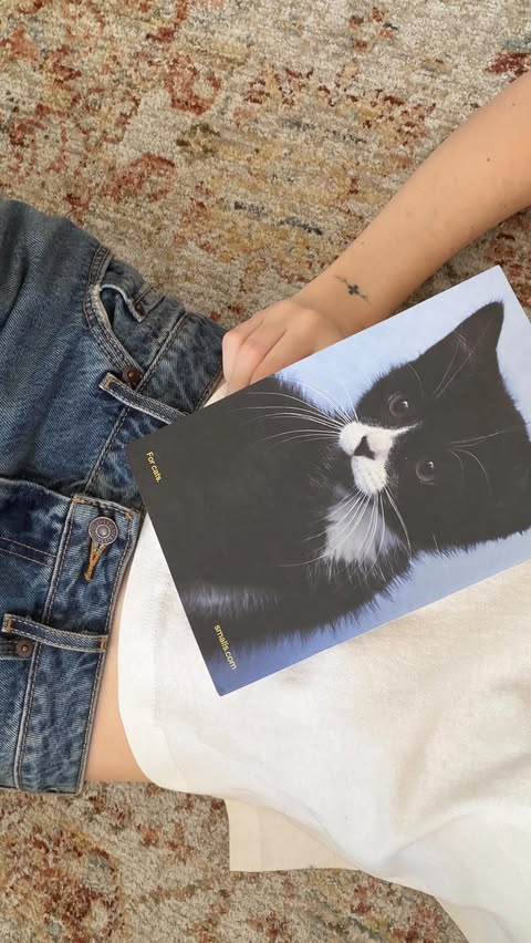 Instagram post by @bellymayme for Smalls. Caption reads: [...] 🌟 loving this cat parenthood zine from....