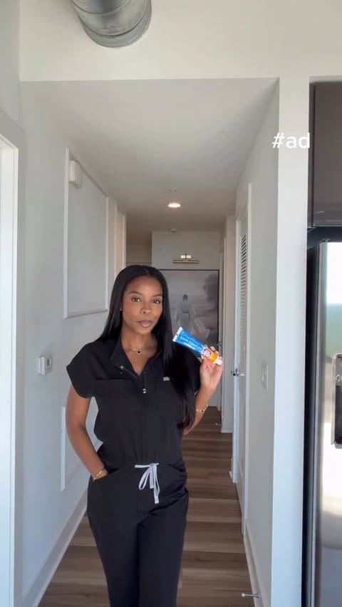 Instagram post by @tajahferjuste for Arm & Hammer. Caption reads: #ad let’s set the record straight with....