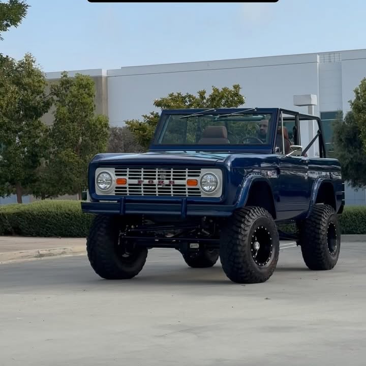 Instagram post by @qruisinpch for Ford Bronco. Caption reads: After how many years, she still shines like a....