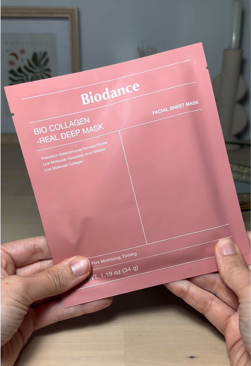 TikTok post by @missmag.59 for Aprizo. Caption reads: [...] Bio Collagen de Biodance dispo chez @APRIZO....
