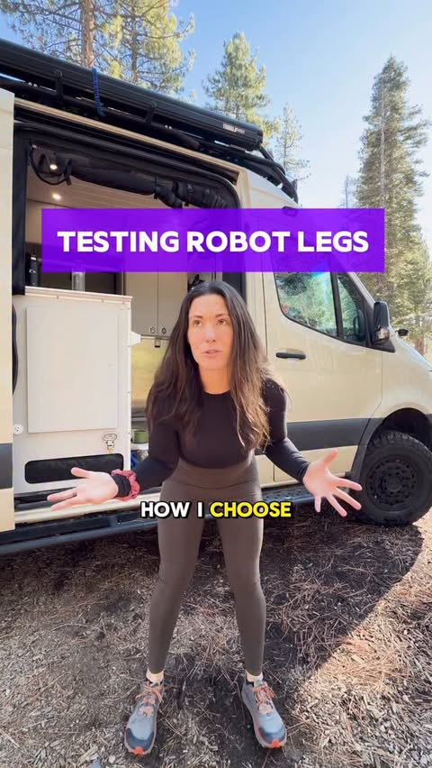 Instagram post by @nikkidelventhal for Hypershell. Caption reads: [...] find his forever home) on a hike with....