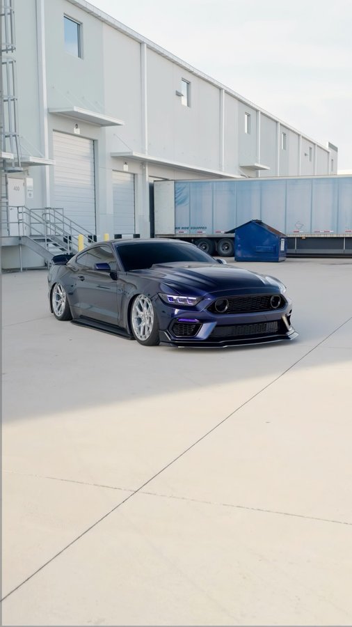 Instagram post by @ollies_s550 for Street Aero. Caption reads: Sheeshhhhhhhhhhhh this thing thanging! Mach 1....