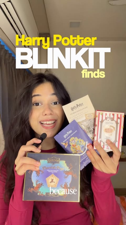 Instagram post by @simone_sayssss for Blinkit. Caption reads: BLINKIT??? What do you MEAN I can get official....
