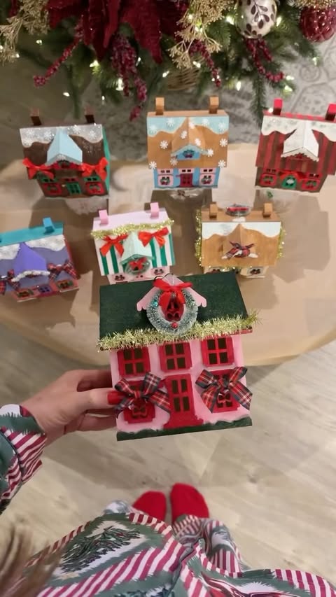 Instagram post by @misslauragm for The Range. Caption reads: [...] houses 🫶🏽 all craft bits are from....