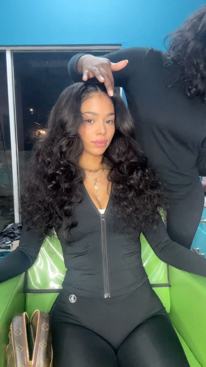 Instagram post by @soul for Mayvenn. Caption reads: can u guess what I said?? Hair from @mayvennhair.