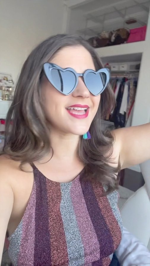 Instagram post by @laurenlipman for LUNA Bar. Caption reads: [...] So excited to be partnering with my fav....