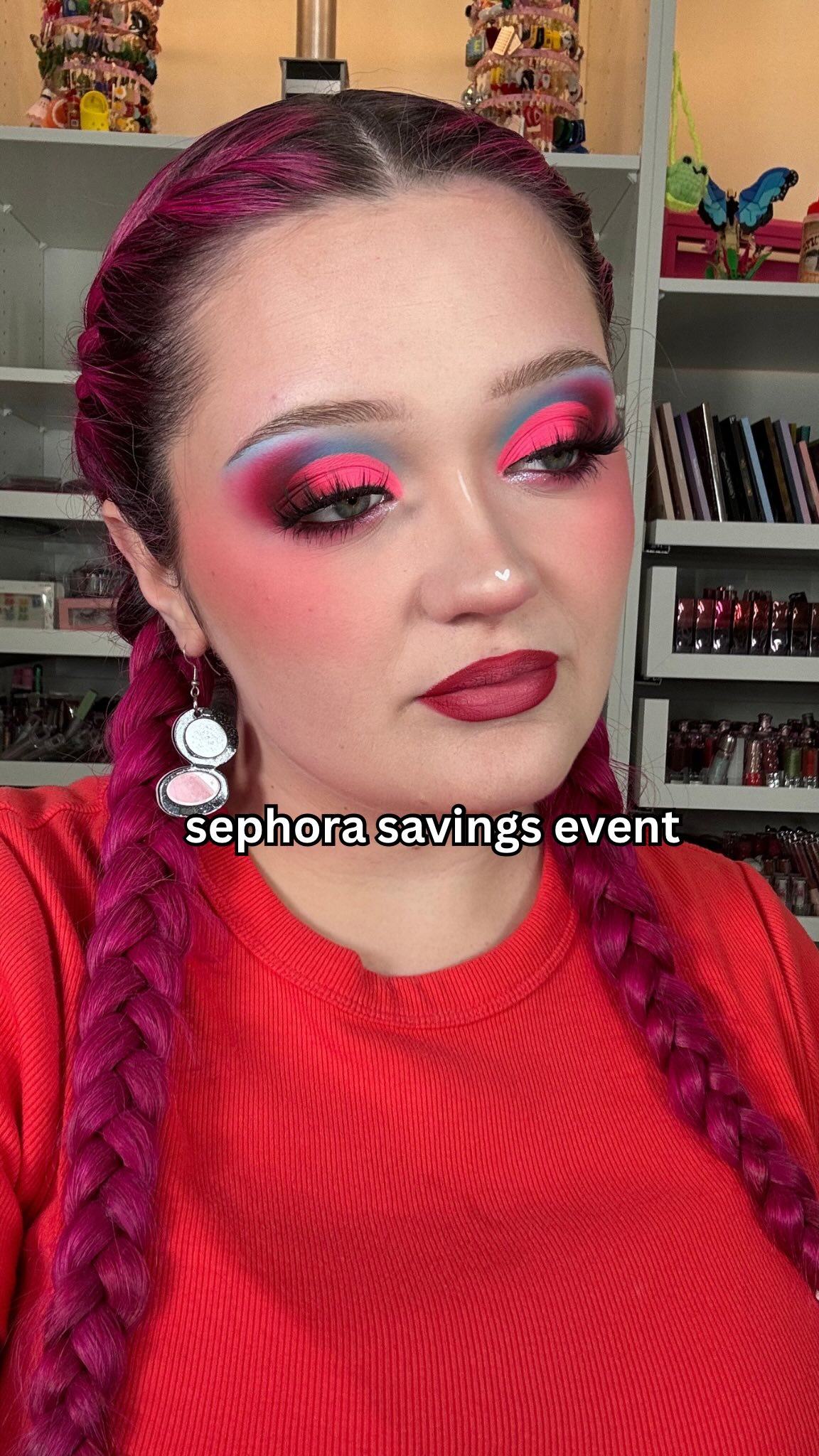 Instagram post by @linsmakeuplooks for Caudalie. Caption reads: #ad @Sephora Savings Event is back and EVERYTHING....