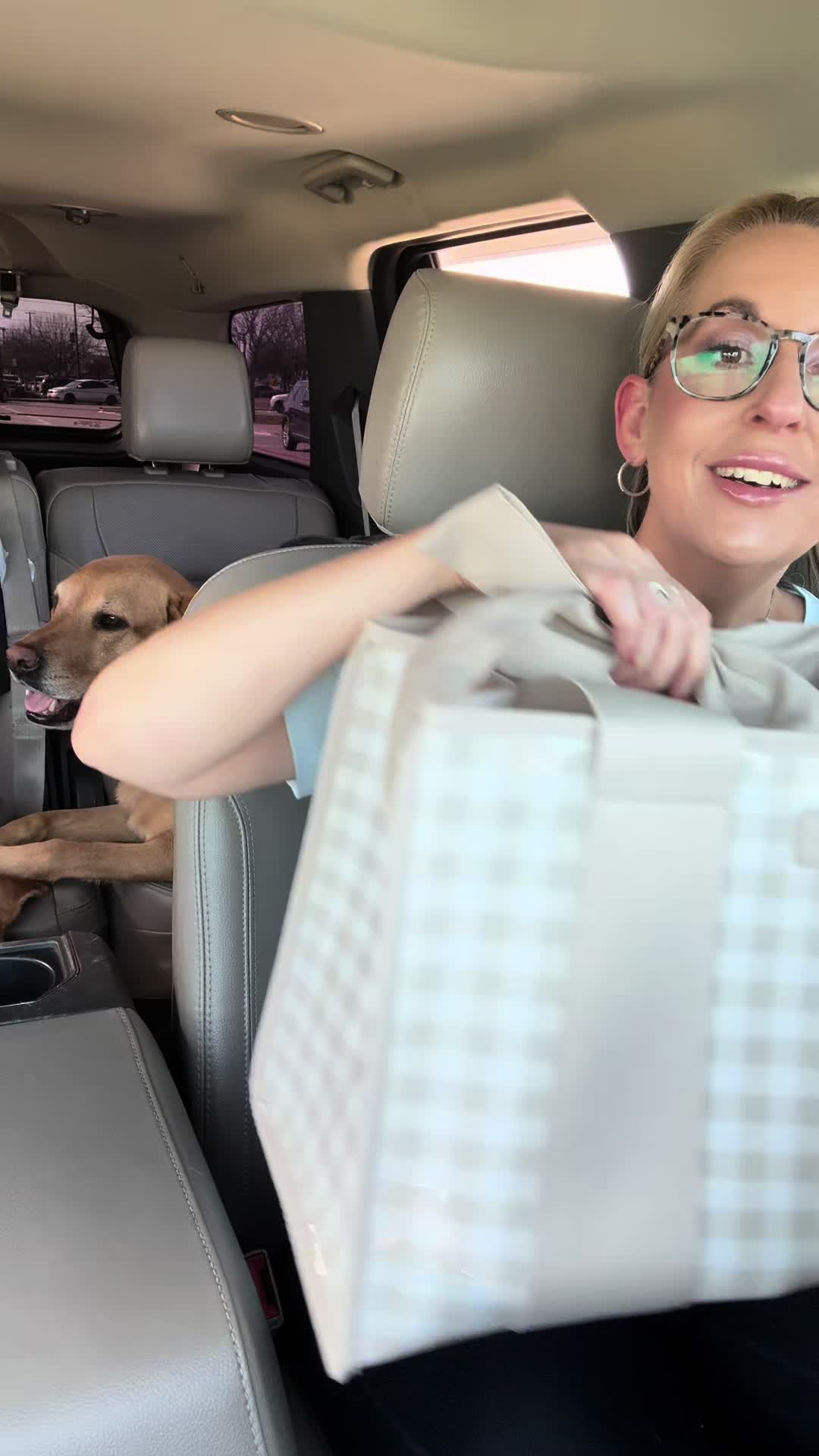 TikTok post by @spill_it_mom for Case-Mate. Caption reads: [...] designs of the Jelly Tote bags from....