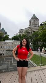 Instagram post by @illuminatemichelle for College Fashionista. Caption reads: everyone wonders how i get paid collabs…. well....