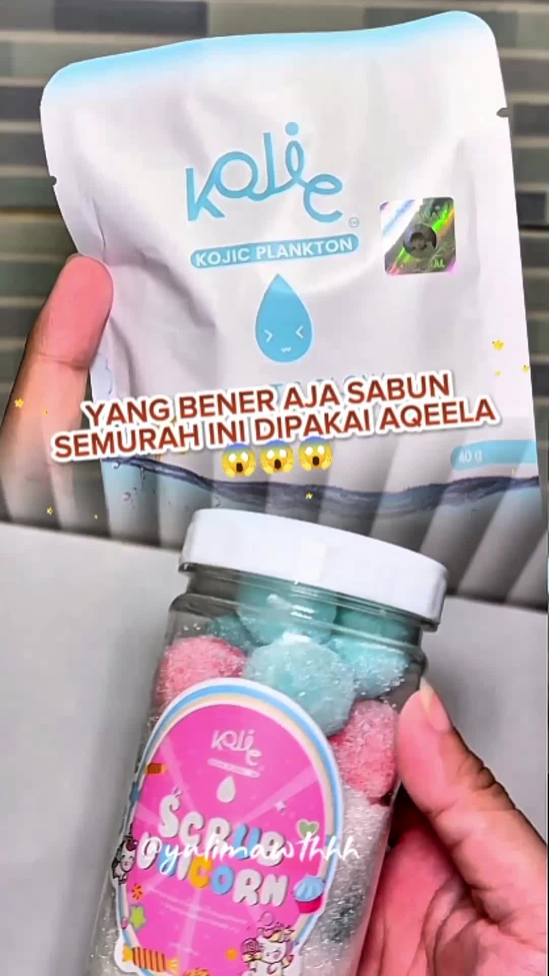 TikTok post by @yulimawthhh for Kojic Plankton Original. Caption reads: [...] bgttt 😱 checkout ga kalean 🫵 @Kojic....