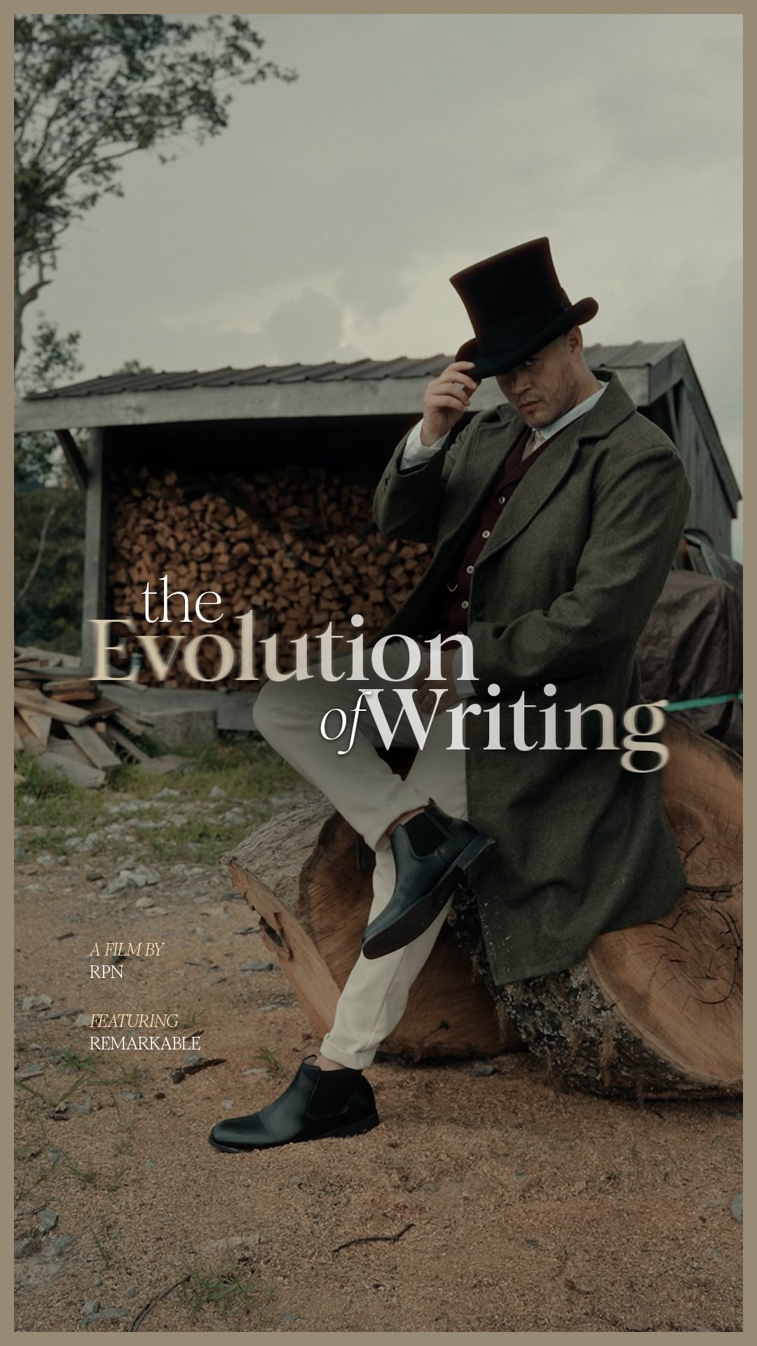 Instagram post by @rpn for reMarkable. Caption reads: Centuries of progress in writing has brought us to....