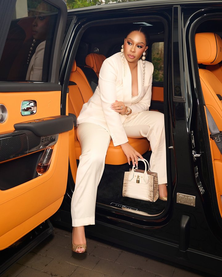 Instagram post by @queenofswaggerofficial for Loro Piana. Caption reads: Their limits don’t limit you..