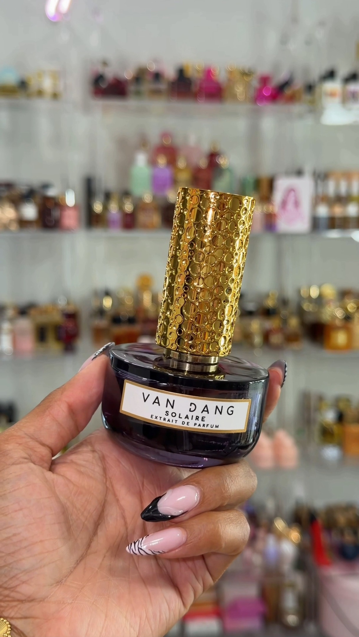 Instagram post by @yummiee for Scentbird. Caption reads: Trying something new with Solair by Van Dung from....