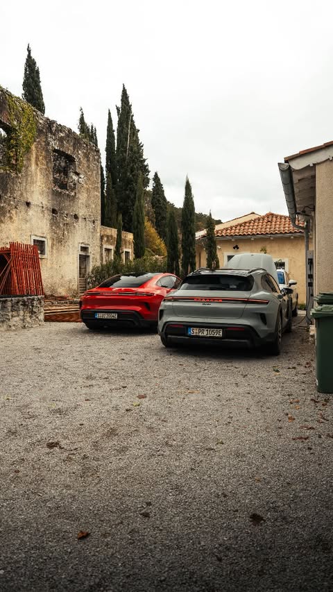 Instagram post by @andresvidoza for Porsche. Caption reads: My Porsche Collection is missing something? A....