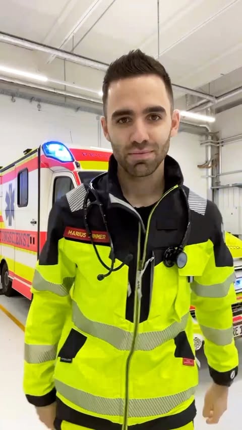 Instagram post by @ma_be_zi for MDF Instruments. Caption reads: Turn all the lights on! 🚨 #veritasambulanz #rtw....