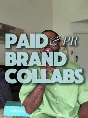 TikTok post by @tony.takeover for Statusphere. Caption reads: [...] I get paid brand collabs & PR using....