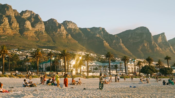 Instagram post by @lukemcameron for Fairmont Hotels & Resorts. Caption reads: A few frames from a week in Cape Town 🇿🇦....