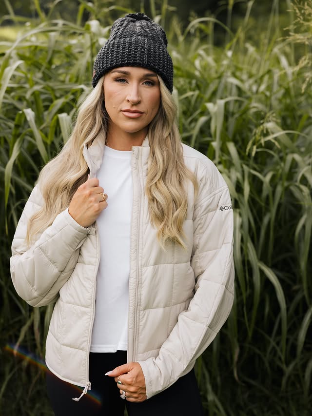 Instagram post by @nicolecombs for Academy Sports + Outdoors. Caption reads: [...] my Columbia Fall Line-Up at Academy Sports +....