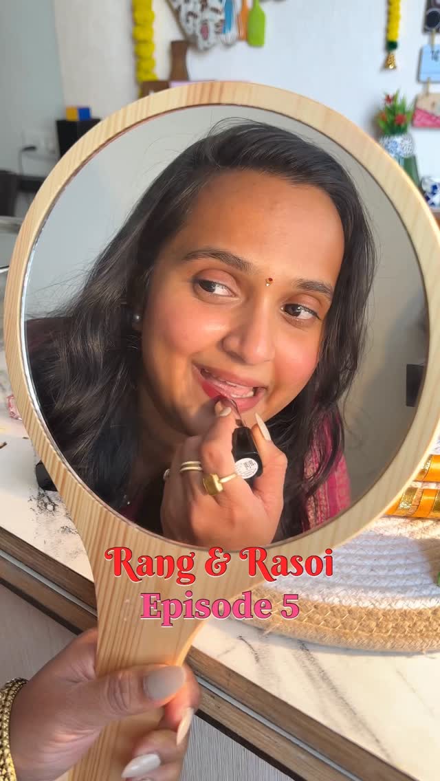 Instagram post by @we_are_chefing for Coloressence. Caption reads: Almost end of Navratri, and what’s better than....