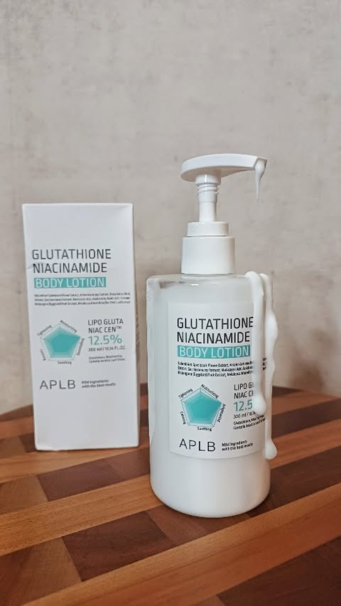 Instagram post by @ladanzadeisensi for APLB Global Official. Caption reads: ​✨ The ultimate body glow-up in a bottle! ✨ ​I’ve....