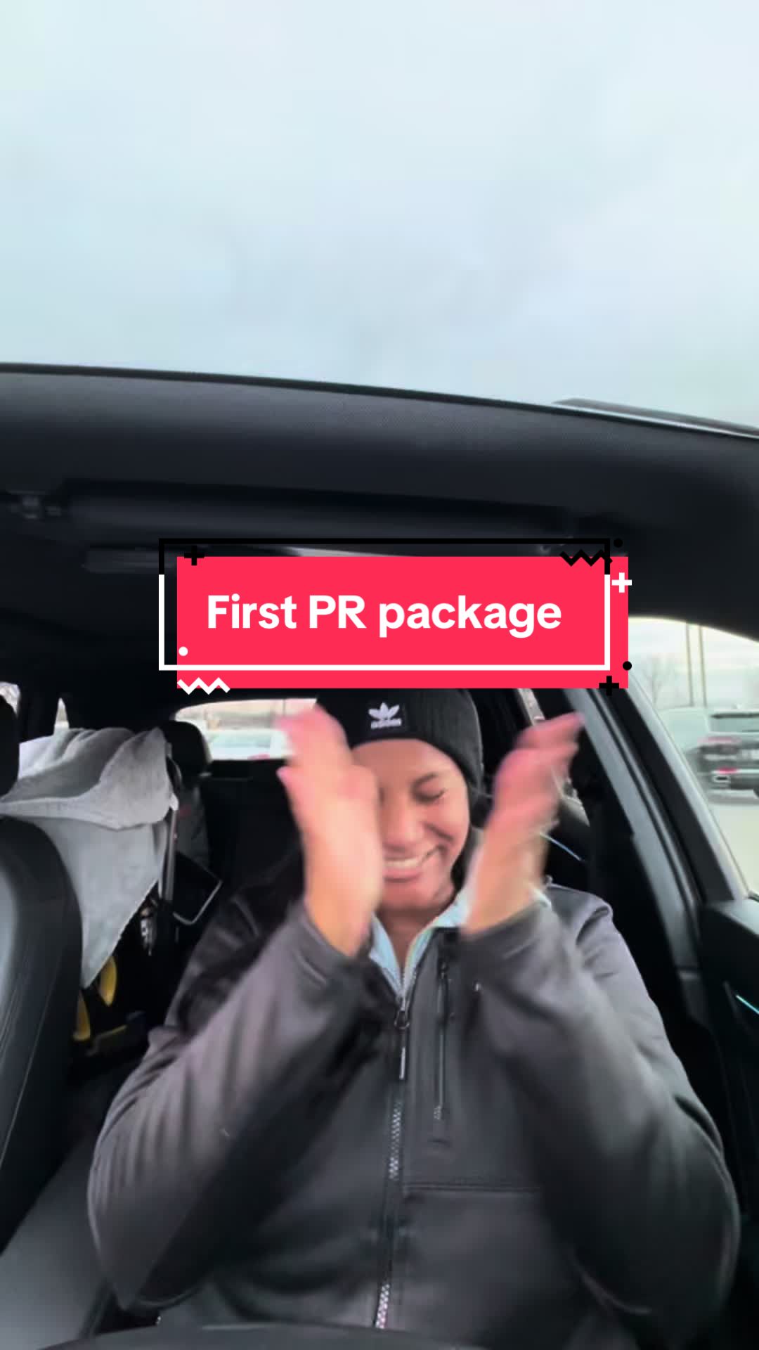 TikTok post by @hiswatts for Taste Salud. Caption reads: I got my first PR package 🚨🚨 @dudewipes @Taste....