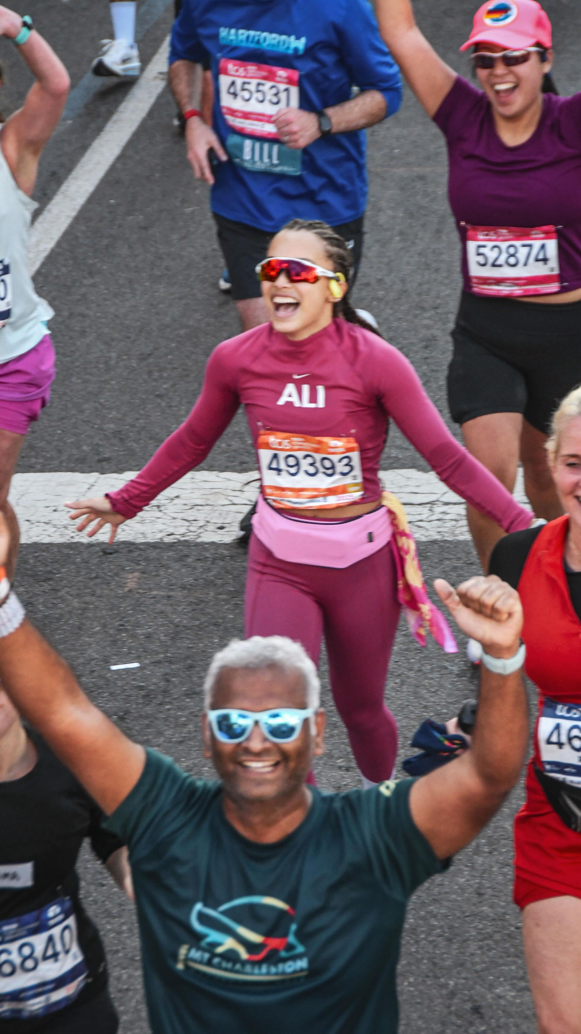 Instagram post by @aliana.king for Strava. Caption reads: RACE DAY RECAP!! 

So thankful to @strava for....