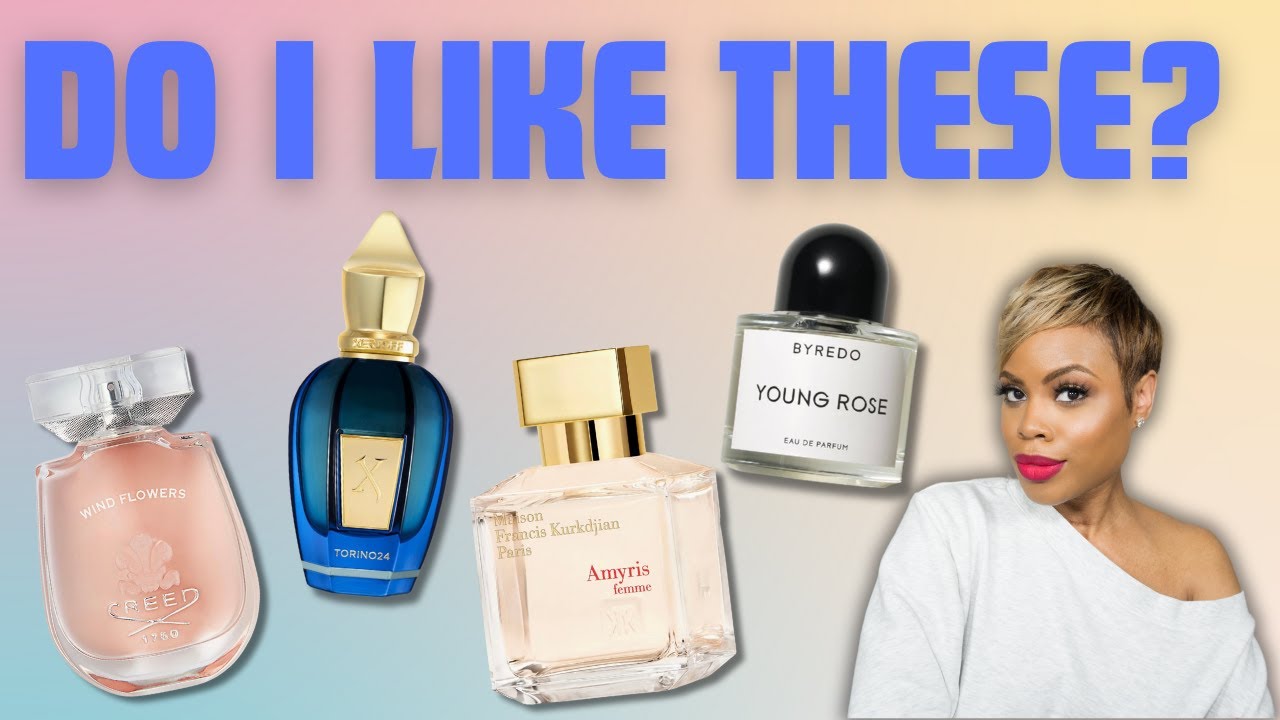 YouTube post by @TheSantaMaria1 for Sigma Beauty. Caption reads: Sampling Popular Spring Fragrances.